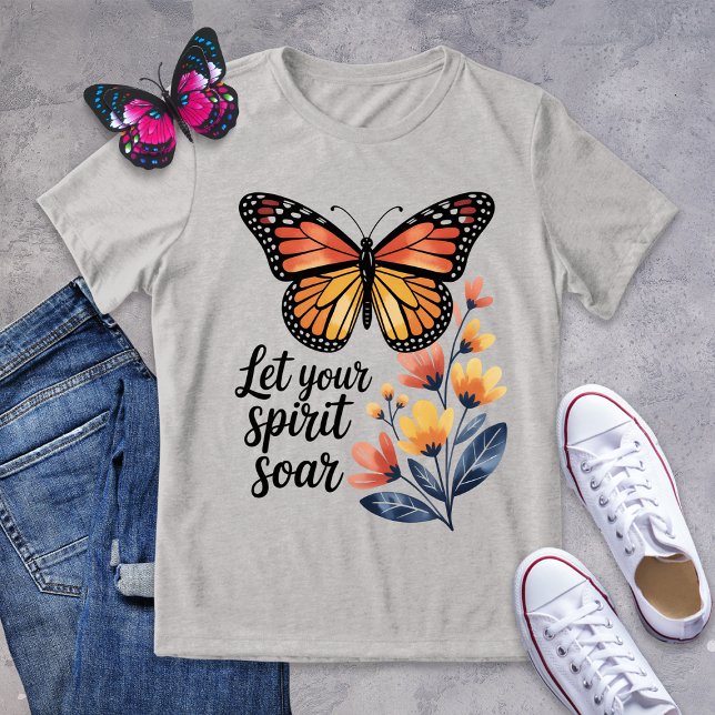 Let Your Spirit Soar Butterfly Tee (Creator Uploaded)