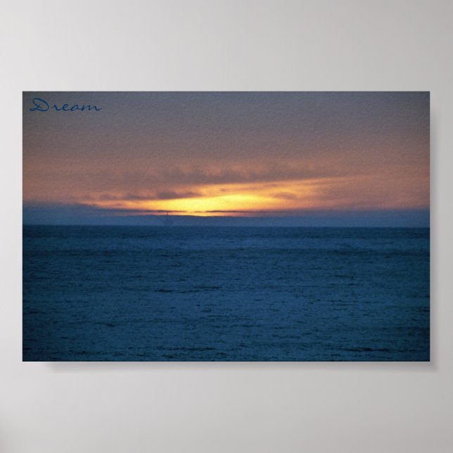 Let yourself Dream Poster (Front)