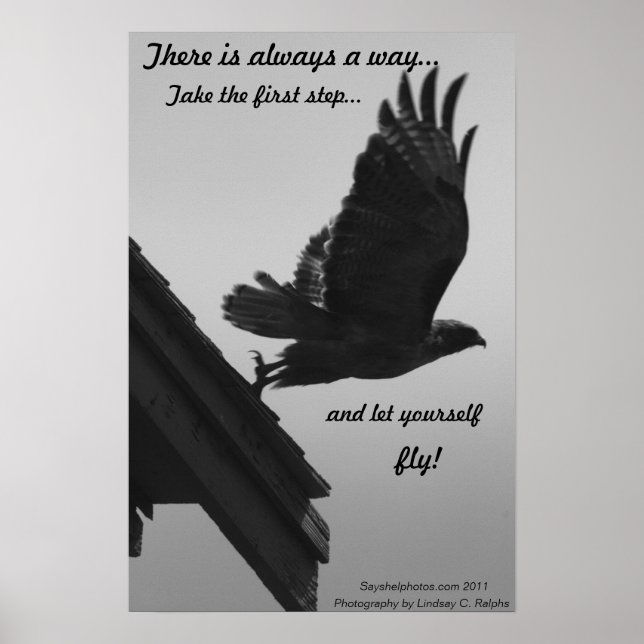 Let yourself fly Poster (Front)