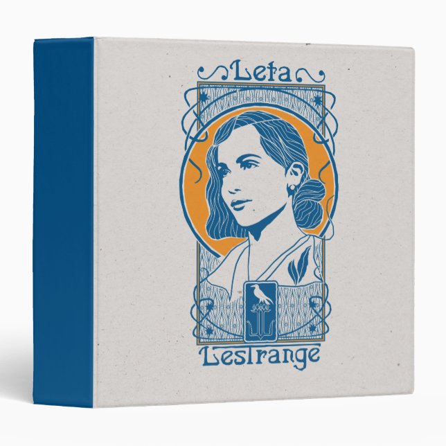 Leta Lestrange Illustration 3 Ring Binder (Front/Spine)