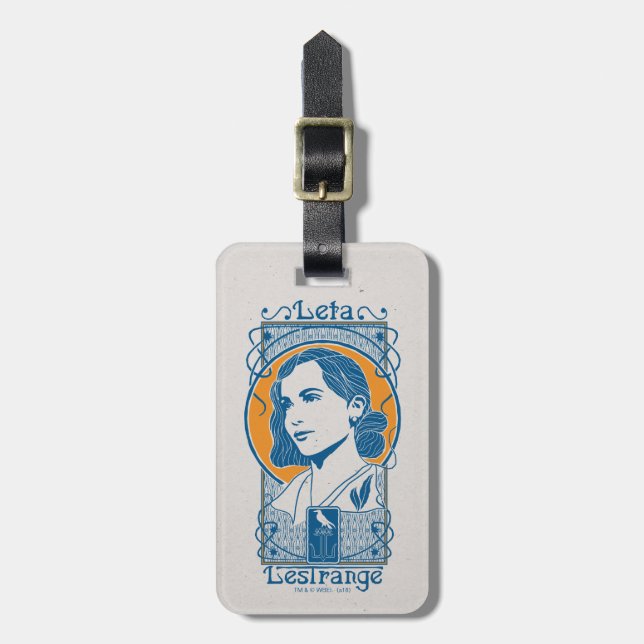Leta Lestrange Illustration Luggage Tag (Front Vertical)