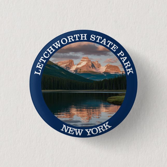Letchworth State Park Button (Front)