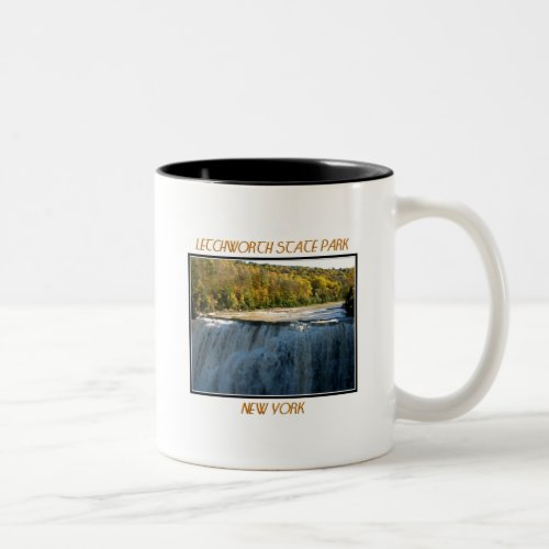 Letchworth State Park Middle Falls Two_Tone Coffee Mug