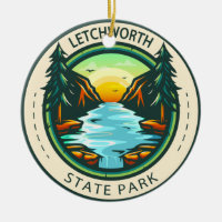 Letchworth State Park New York Badge