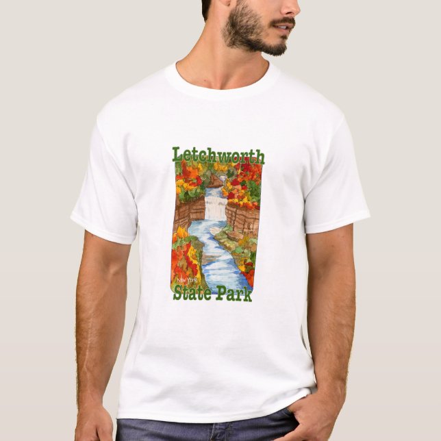 Letchworth State Park, New York T-Shirt (Front)