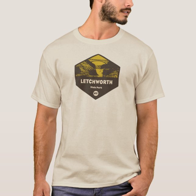 Letchworth State Park New York T-Shirt (Front)