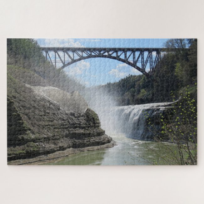 Letchworth State Park NY Landscape Scenic Puzzle