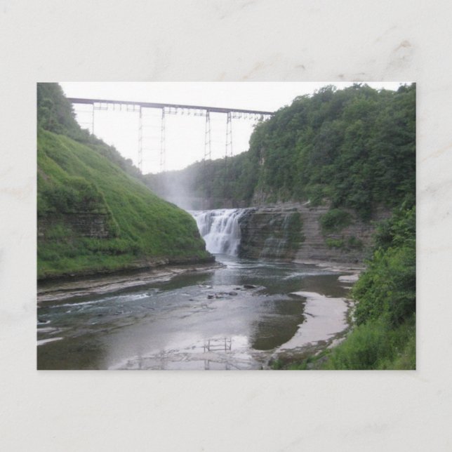 Letchworth State Park Postcard (Front)