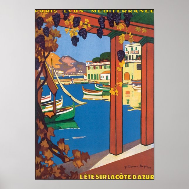 Lete Sur La Cote D' Azur Poster (Front)
