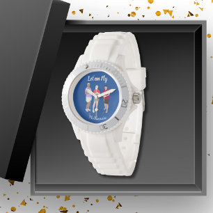 Let'em Fly Blue Women's Watch