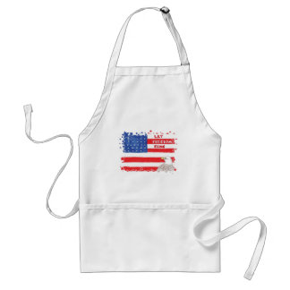 LetFreedomRing-border Adult Apron