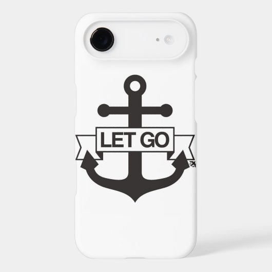 LETGOdwork Anchor iPhone 4 Case (Back)