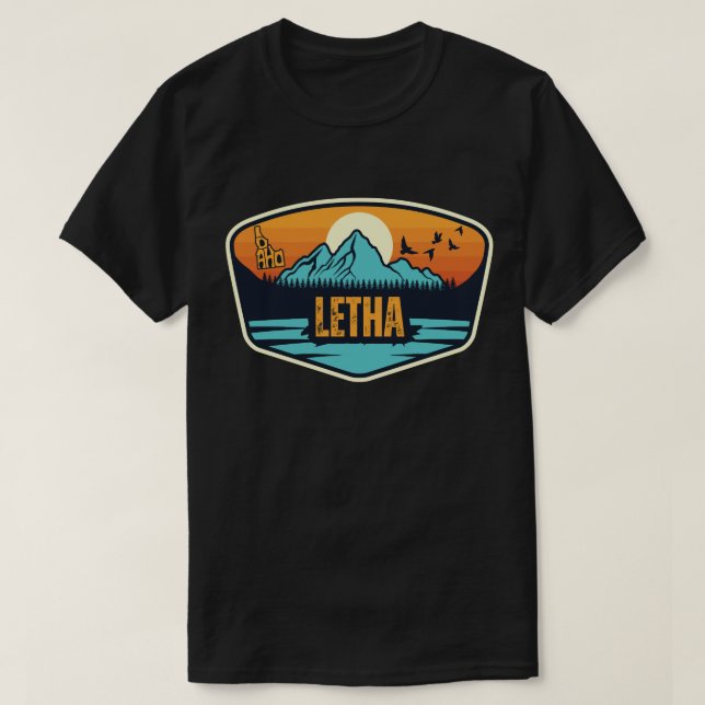 Letha, Idaho T-Shirt (Design Front)