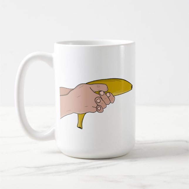Lethal banana coffee mug (Left)