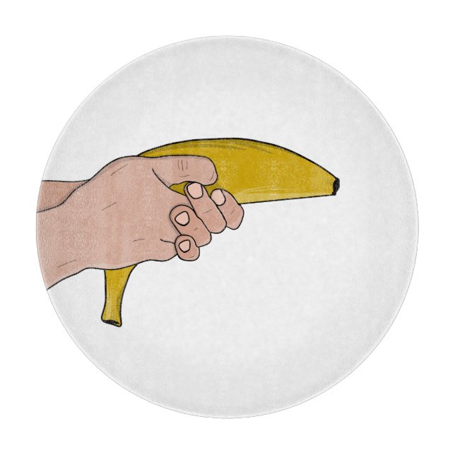 Lethal banana cutting board (Front)