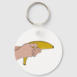 Lethal banana keychain