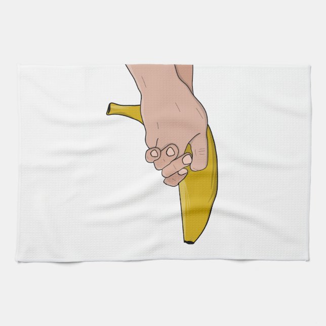 Lethal banana kitchen towel (Horizontal)