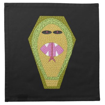 Lethal Egyptian Cobra Napkin by Fallen_Angel_483 at Zazzle