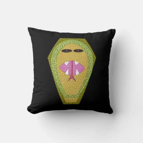 Lethal Egyptian Cobra Pillow