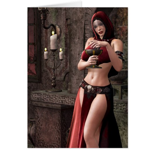 Lethal Libations Gothic Fantasy Cards (Front)
