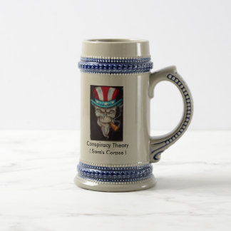 LethalThreatUncleSamSkull1, Conspiracy Theory (... Beer Stein