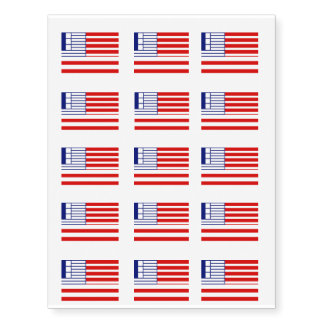 LETHBRIDGE Flag Temporary Tattoos