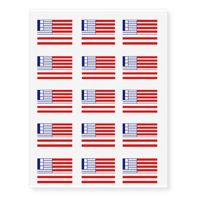 LETHBRIDGE Flag Temporary Tattoos (Front)