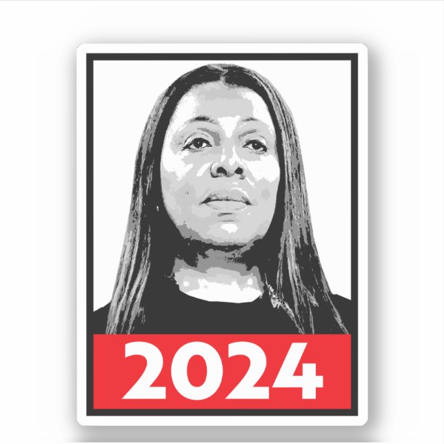 Letitia James 2024 Sticker (Front)