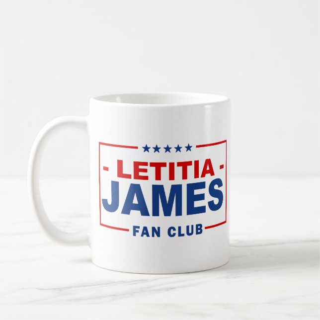 Letitia James Fan Club Coffee Mug (Left)