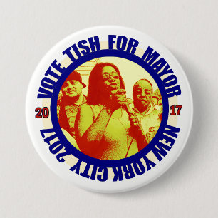 Letitia James for NYC Mayor 2017 Pinback Button