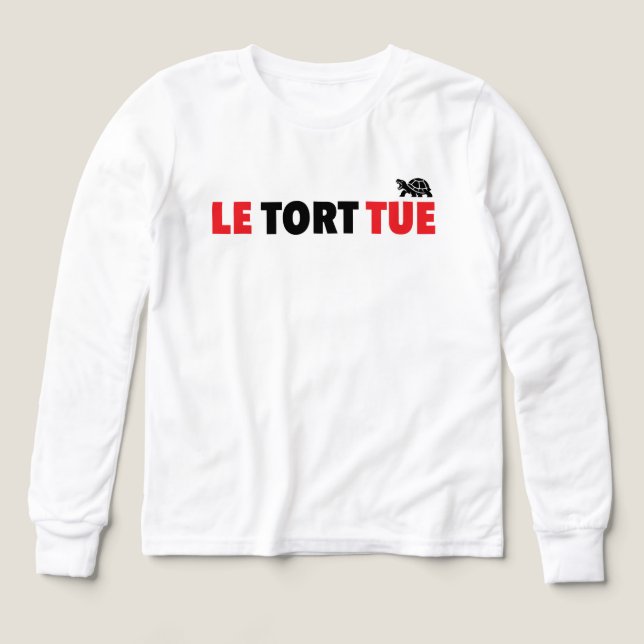 LeTortTue Tri-Blend Shirts (Design Front)