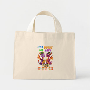 Let's Accessories Drink Till Dawn Oktoberfest Mini Tote Bag