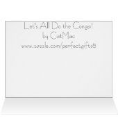 Let's all do the Conga! by CatMac Cards (Inside Horizontal (Top))