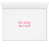 lets all do the twist swing dancers cards (Inside Horizontal (Bottom))