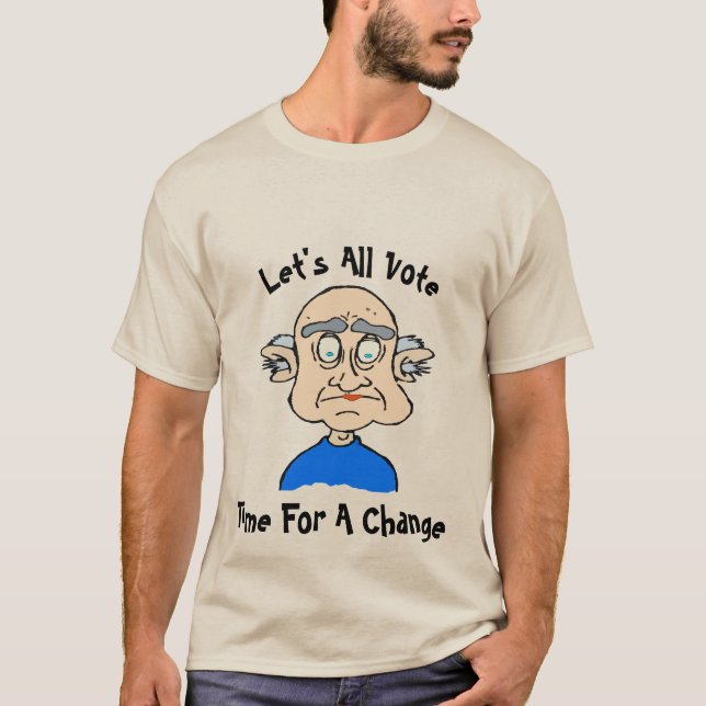 Let's All Voter, edit add text- T-Shirt (Front)