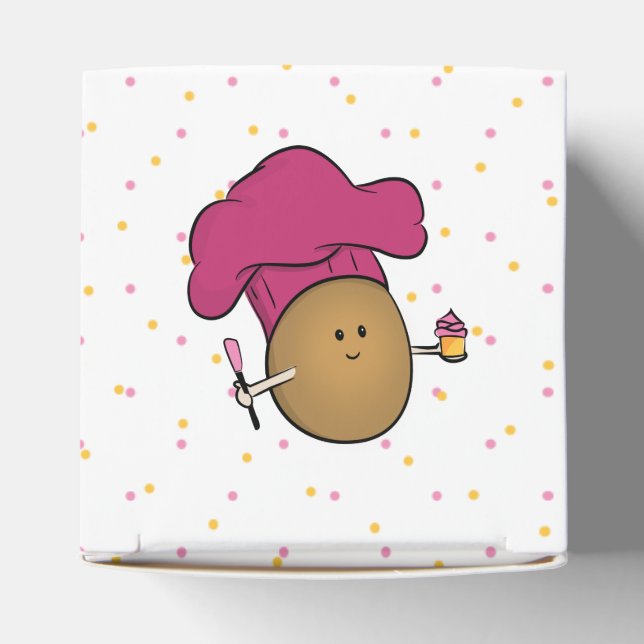 Let's Bake! Kid's Baking Party Favor Boxes (Top)