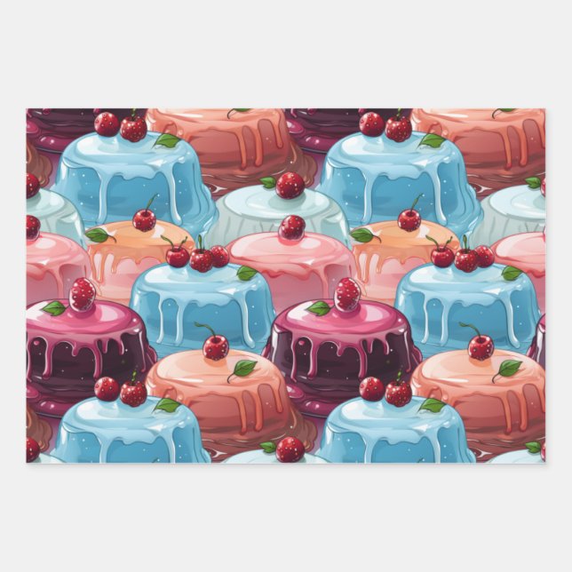 Let's bake something! wrapping paper sheets (Front)
