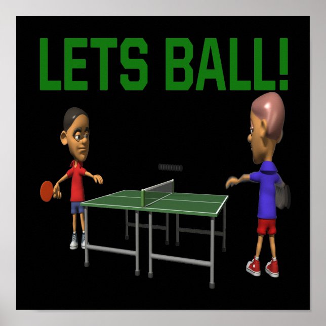 Lets Ball Poster (Front)