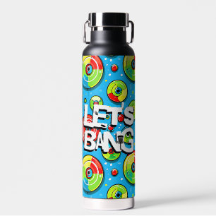 Let's Bang Disc Golf Themed Water Bottle