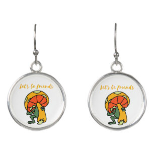 let's be friends earrings