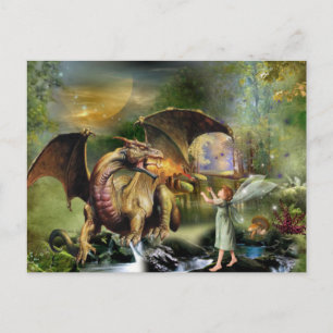 Lets Be Friends Postcard