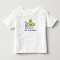 Let's Be Friends Toddler Pullover Hoodie Let's Be Friends Toddler Pullover Hoodie