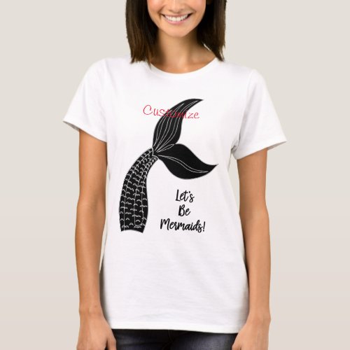 Lets Be Mermaids Thunder_Cove T_Shirt