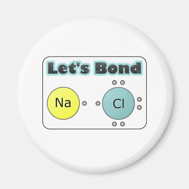 Let's Bond! Magnet (Front)