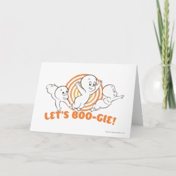 Let's Boo-gie Card by casper at Zazzle