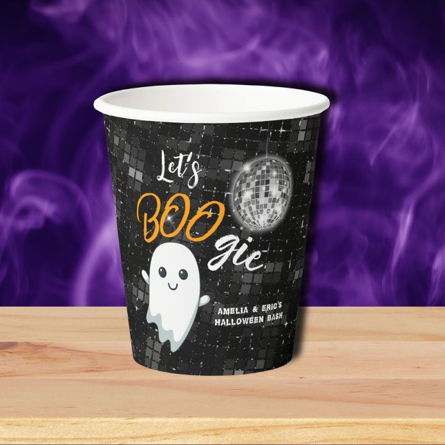 Let's BOOgie Disco Halloween Paper Cups (Creator Uploaded)