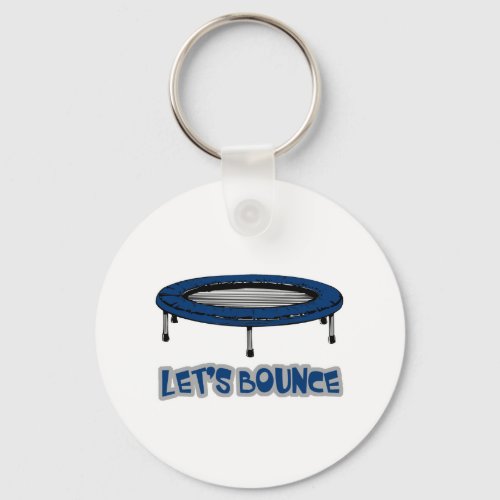 Lets Bounce Trampoline Keychain