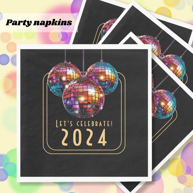 Let's Celebrate 2024  Napkins (Creator Uploaded)