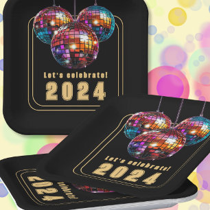Let's Celebrate 2024 Paper Plates
