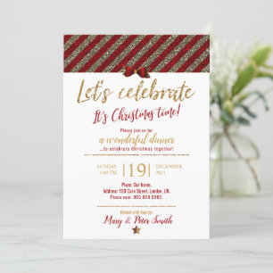 Let's celebrate Christmas Invitation
